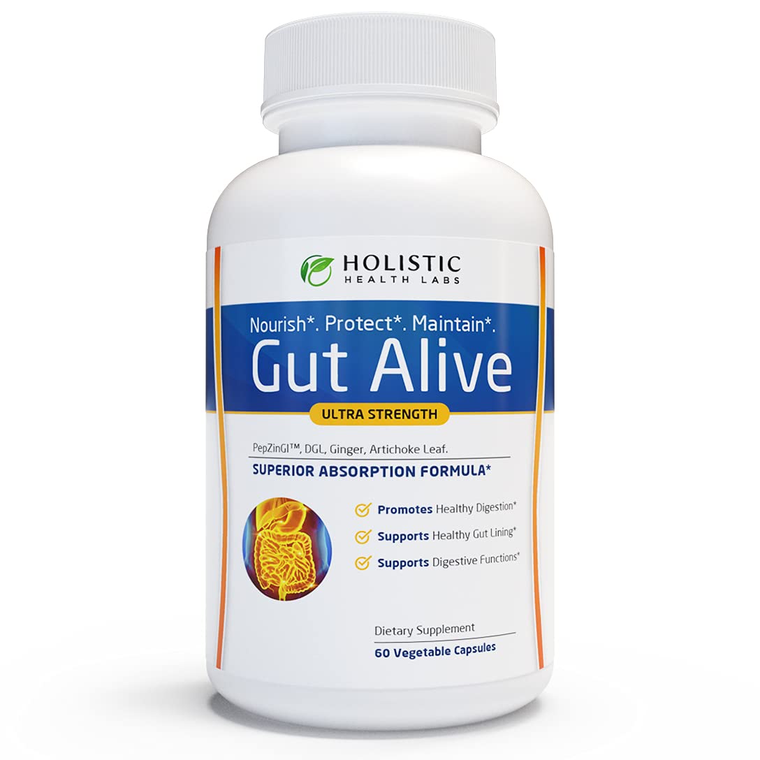 Gut Alive by Holistic Health Labs: Natural Relief for Digestive Harmony
