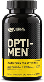 Men’s Daily Multivitamin with Amino Acids & Immune Support – 80 Day Supply (240 Tablets) | Optimum Nutrition Opti-Men