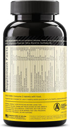 Men’s Daily Multivitamin with Amino Acids & Immune Support – 80 Day Supply (240 Tablets) | Optimum Nutrition Opti-Men