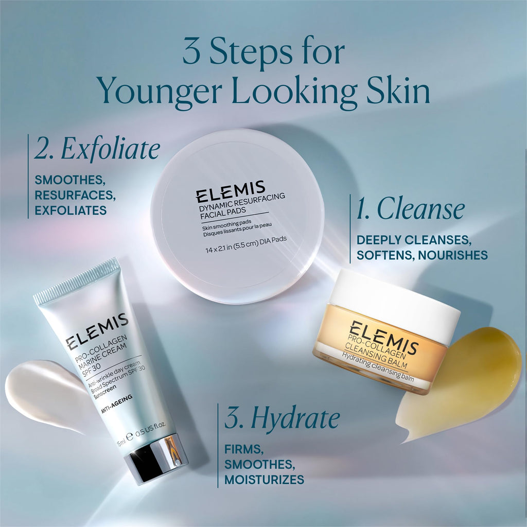 ELEMIS Pro-Collagen Marine Cream SPF 30, Lightweight Anti-Wrinkle Daily Facial Moisturizer