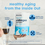 NativePath Collagen Peptides - Hydrolyzed Type 1 & 3 Collagen Powder for Skin, Hair, Nails - 8.8 oz (25 Servings)