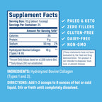 NativePath Collagen Peptides - Hydrolyzed Type 1 & 3 Collagen Powder for Skin, Hair, Nails - 8.8 oz (25 Servings)