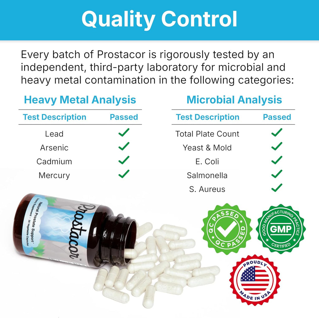 Natural Prostate Support Supplement - Non-GMO, Vegan, Gluten-Free