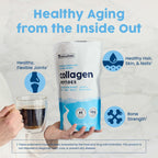 NativePath Collagen Peptides - Hydrolyzed Type 1 & 3 Collagen Powder for Skin, Hair, Nails - 8.8 oz (25 Servings)