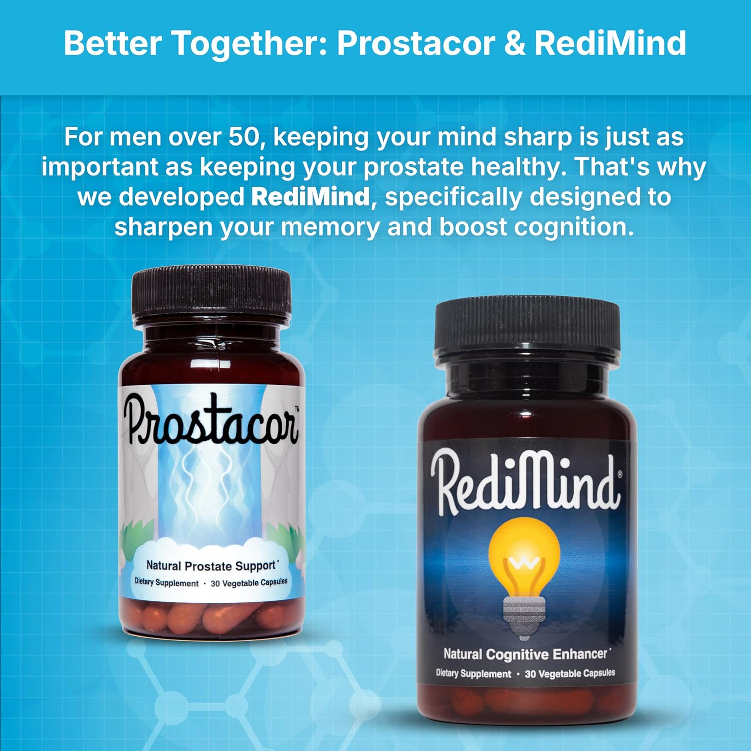 Natural Prostate Support Supplement - Non-GMO, Vegan, Gluten-Free